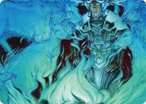 Unending Whisper Art Card (9/54) [Tarkir: Dragonstorm Art Series] | Black Swamp Games