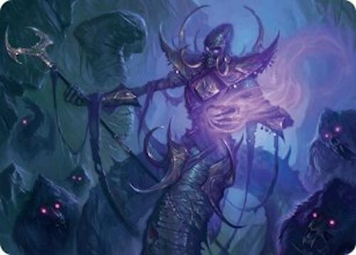Sidisi, Regent of the Mire Art Card (14/54) [Tarkir: Dragonstorm Art Series] | Black Swamp Games