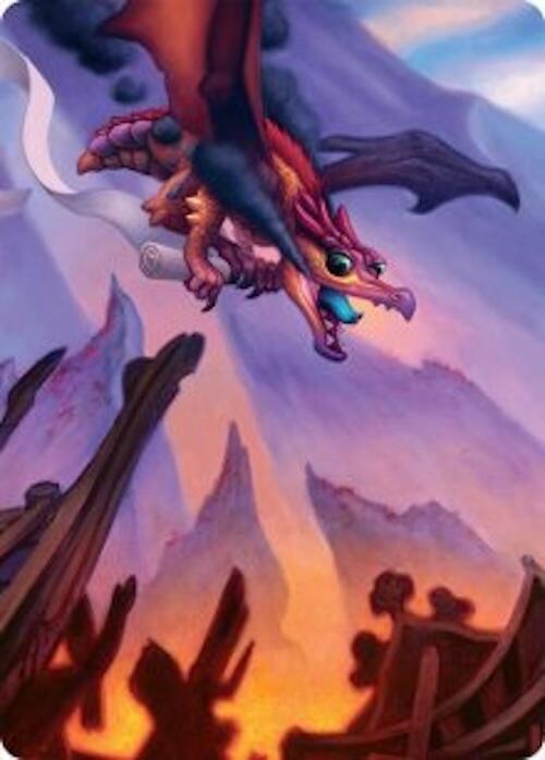 Scavenger Regent Art Card (45/54) [Tarkir: Dragonstorm Art Series] | Black Swamp Games