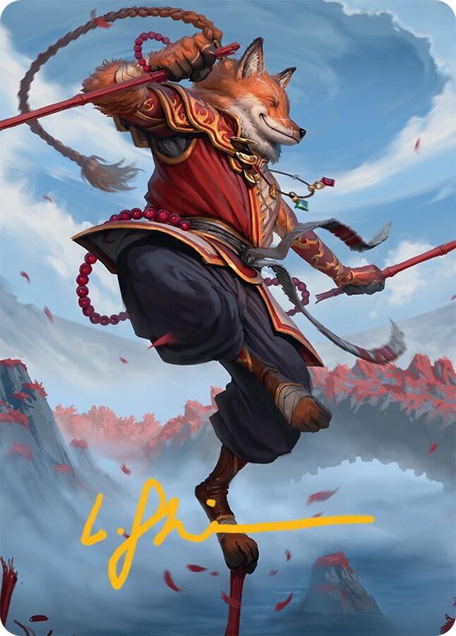 Equilibrium Adept Art Card (16/54) (Gold-Stamped Signature) [Tarkir: Dragonstorm Art Series] | Black Swamp Games