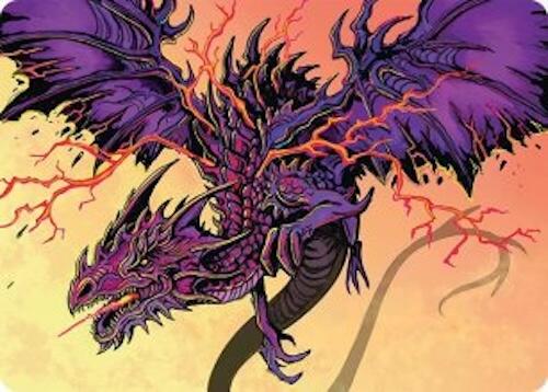 Stormshriek Feral Art Card (35/54) [Tarkir: Dragonstorm Art Series] | Black Swamp Games