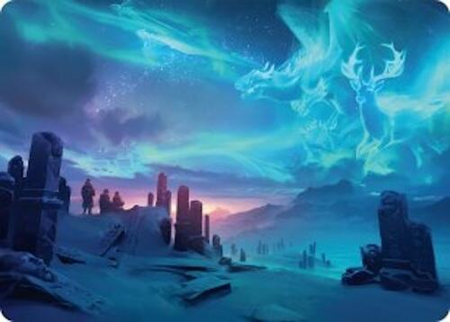 Auroral Procession Art Card (20/54) [Tarkir: Dragonstorm Art Series] | Black Swamp Games