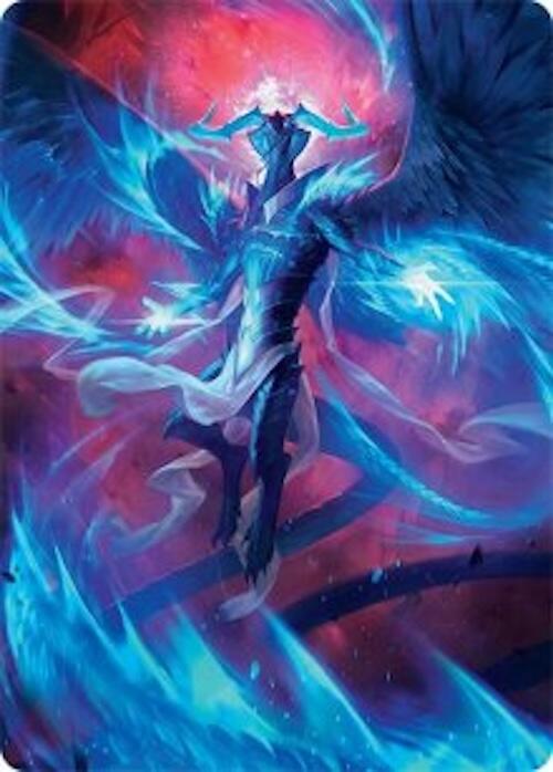 Ugin, Eye of the Storms Art Card (48/54) [Tarkir: Dragonstorm Art Series] | Black Swamp Games