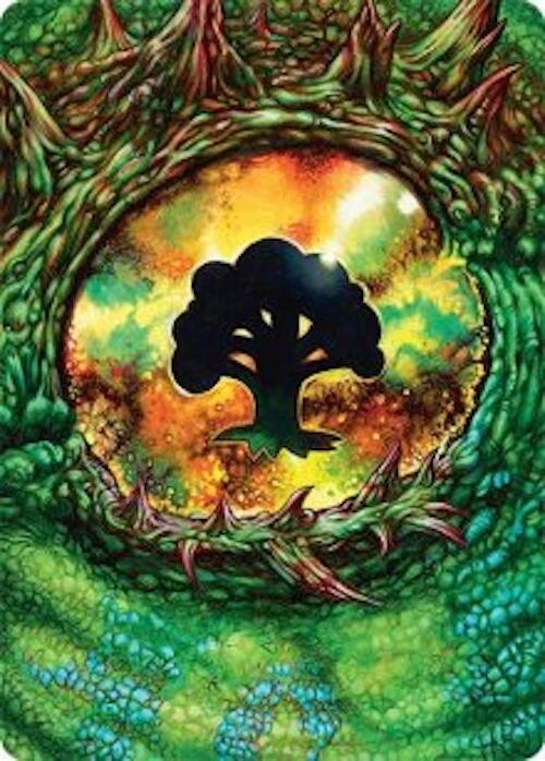 Forest Art Card (32/54) [Tarkir: Dragonstorm Art Series] | Black Swamp Games