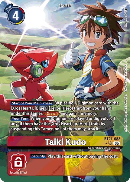 Taiki Kudo [BT21-083] (Alternate Art) [World Convergence] | Black Swamp Games