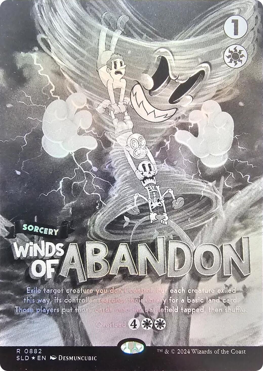 Winds of Abandon (Black & White Foil) [Secret Lair Drop Series] | Black Swamp Games