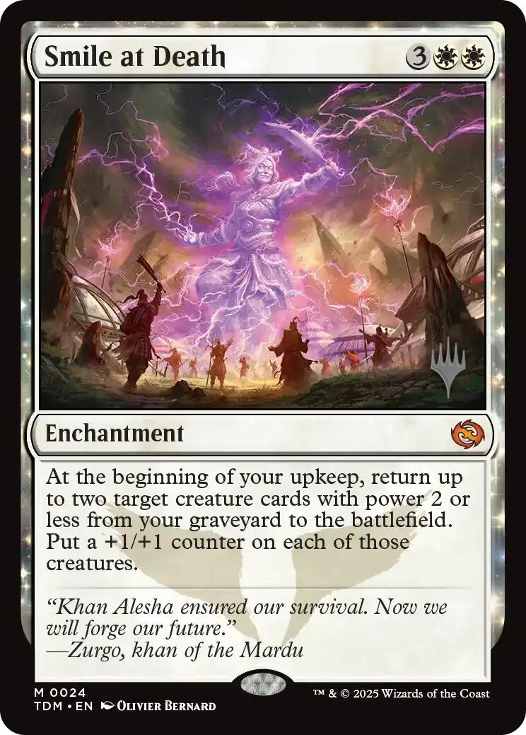 Smile at Death [Tarkir: Dragonstorm Promos] | Black Swamp Games