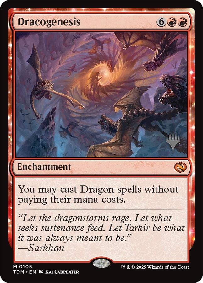 Dracogenesis [Tarkir: Dragonstorm Promos] | Black Swamp Games