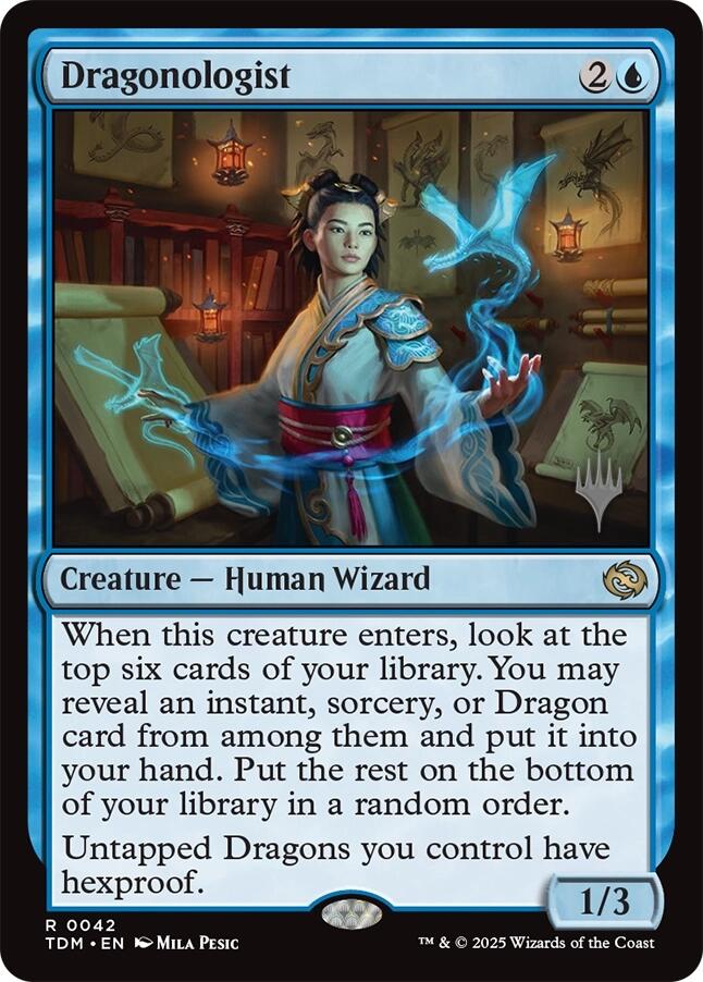 Dragonologist [Tarkir: Dragonstorm Promos] | Black Swamp Games
