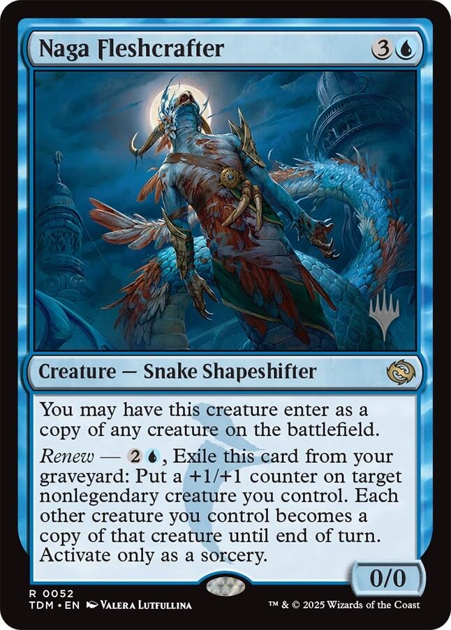 Naga Fleshcrafter [Tarkir: Dragonstorm Promos] | Black Swamp Games