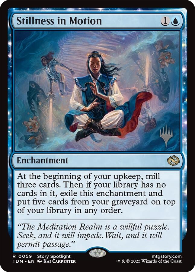 Stillness in Motion [Tarkir: Dragonstorm Promos] | Black Swamp Games