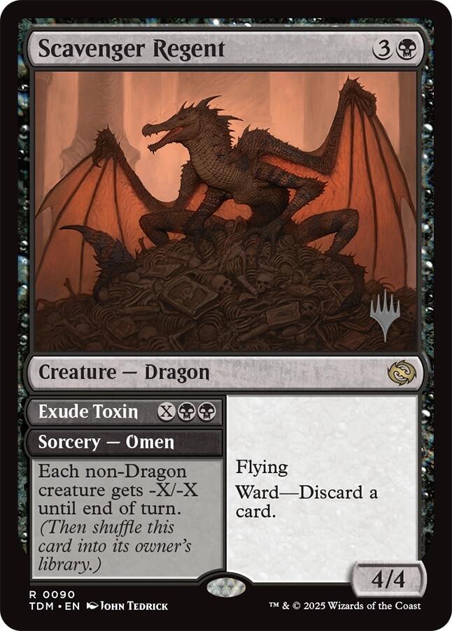Scavenger Regent [Tarkir: Dragonstorm Promos] | Black Swamp Games