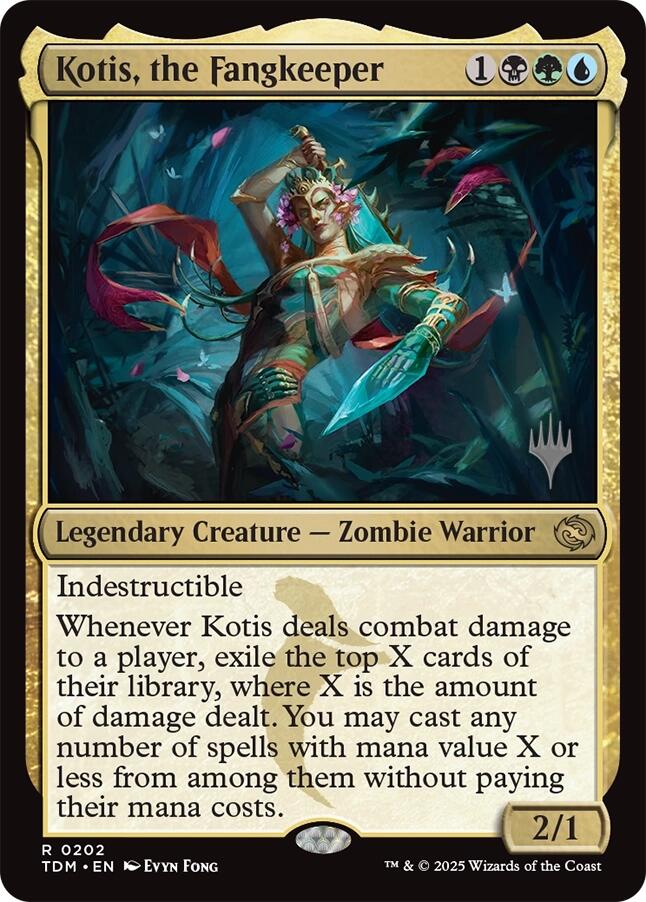 Kotis, the Fangkeeper [Tarkir: Dragonstorm Promos] | Black Swamp Games