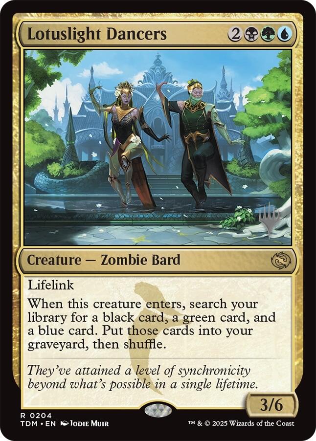 Lotuslight Dancers [Tarkir: Dragonstorm Promos] | Black Swamp Games