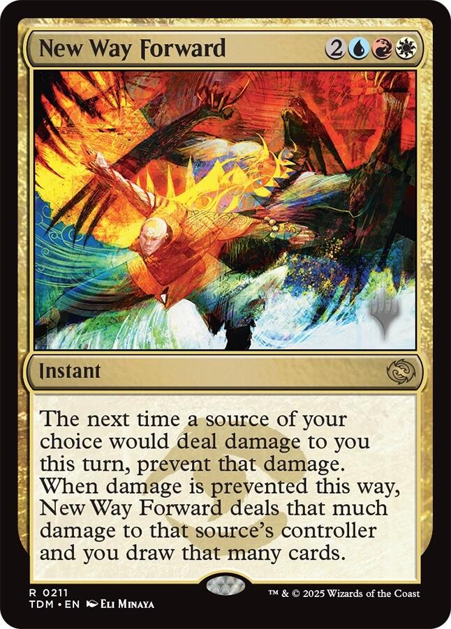 New Way Forward [Tarkir: Dragonstorm Promos] | Black Swamp Games