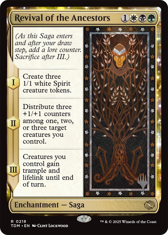 Revival of the Ancestors [Tarkir: Dragonstorm Promos] | Black Swamp Games