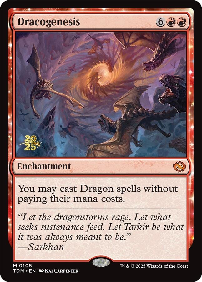 Dracogenesis [Tarkir: Dragonstorm Prerelease Promos] | Black Swamp Games