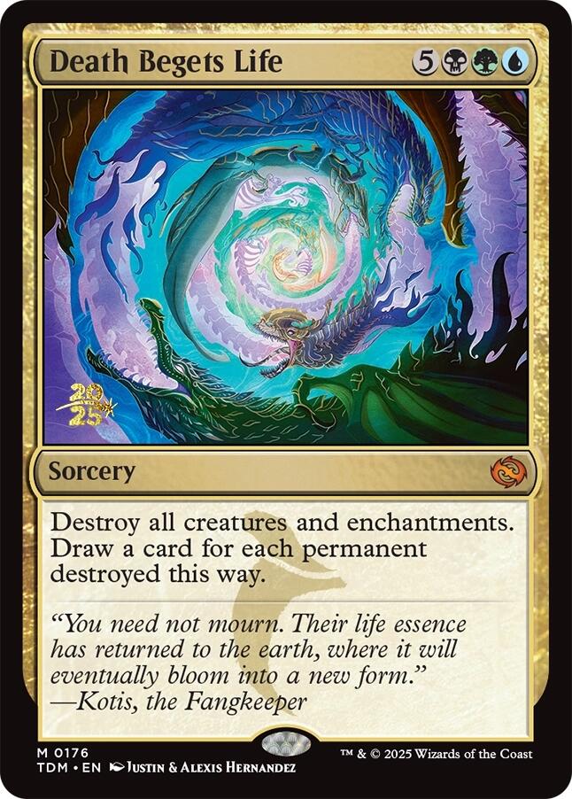 Death Begets Life [Tarkir: Dragonstorm Prerelease Promos] | Black Swamp Games