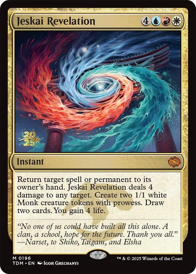 Jeskai Revelation [Tarkir: Dragonstorm Prerelease Promos] | Black Swamp Games