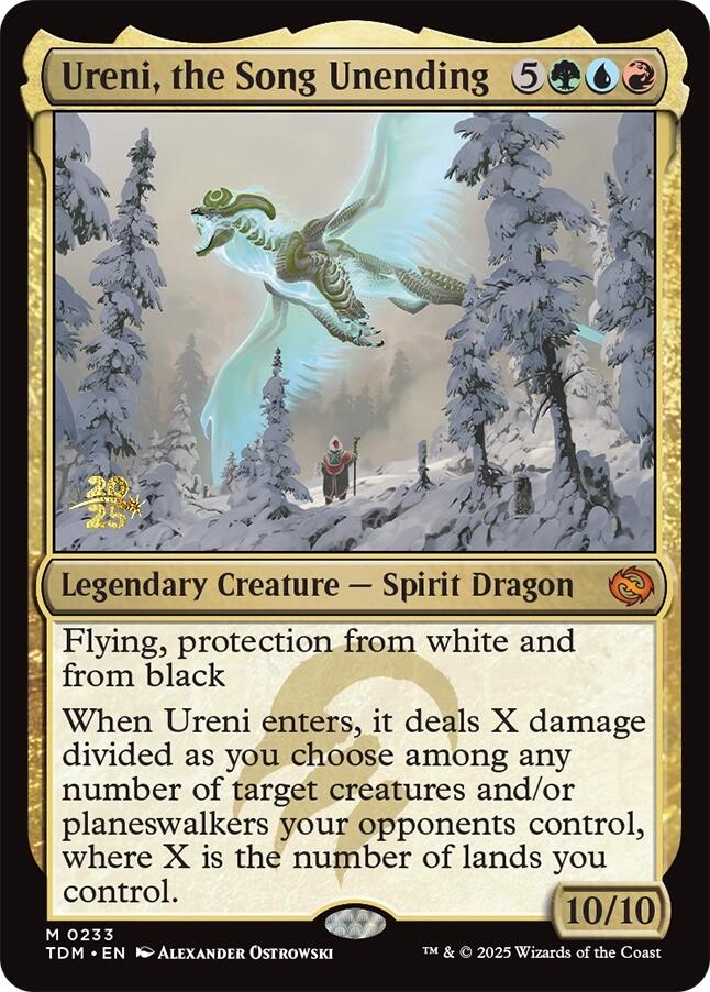 Ureni, the Song Unending [Tarkir: Dragonstorm Prerelease Promos] | Black Swamp Games
