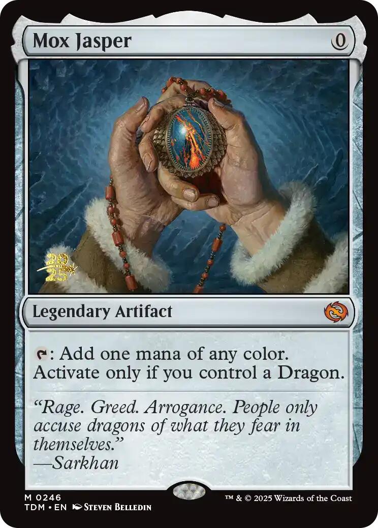 Mox Jasper [Tarkir: Dragonstorm Prerelease Promos] | Black Swamp Games