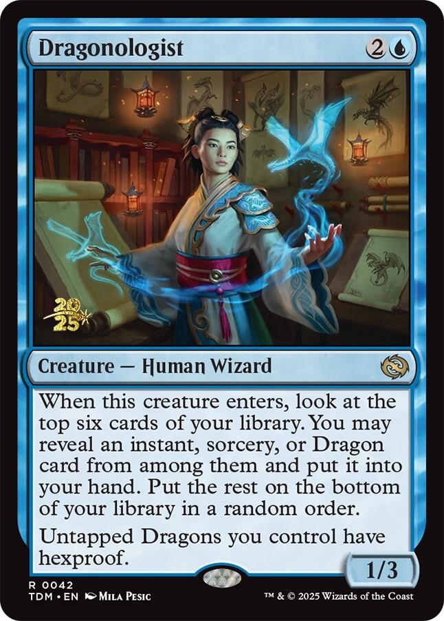 Dragonologist [Tarkir: Dragonstorm Prerelease Promos] | Black Swamp Games