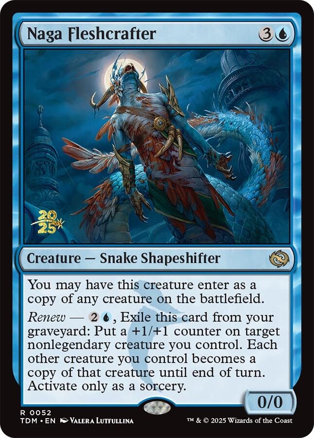 Naga Fleshcrafter [Tarkir: Dragonstorm Prerelease Promos] | Black Swamp Games