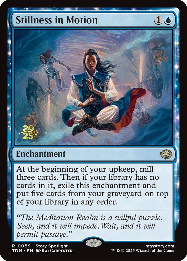 Stillness in Motion [Tarkir: Dragonstorm Prerelease Promos] | Black Swamp Games