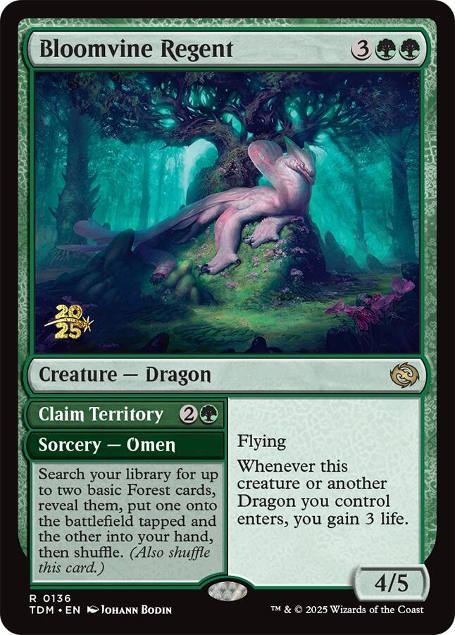 Bloomvine Regent [Tarkir: Dragonstorm Prerelease Promos] | Black Swamp Games