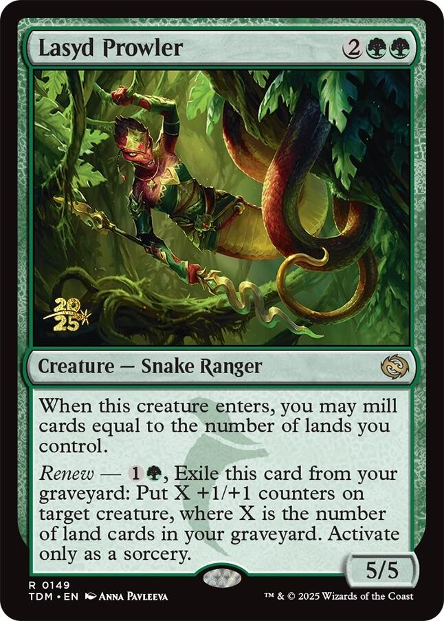 Lasyd Prowler [Tarkir: Dragonstorm Prerelease Promos] | Black Swamp Games