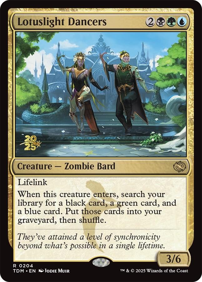 Lotuslight Dancers [Tarkir: Dragonstorm Prerelease Promos] | Black Swamp Games