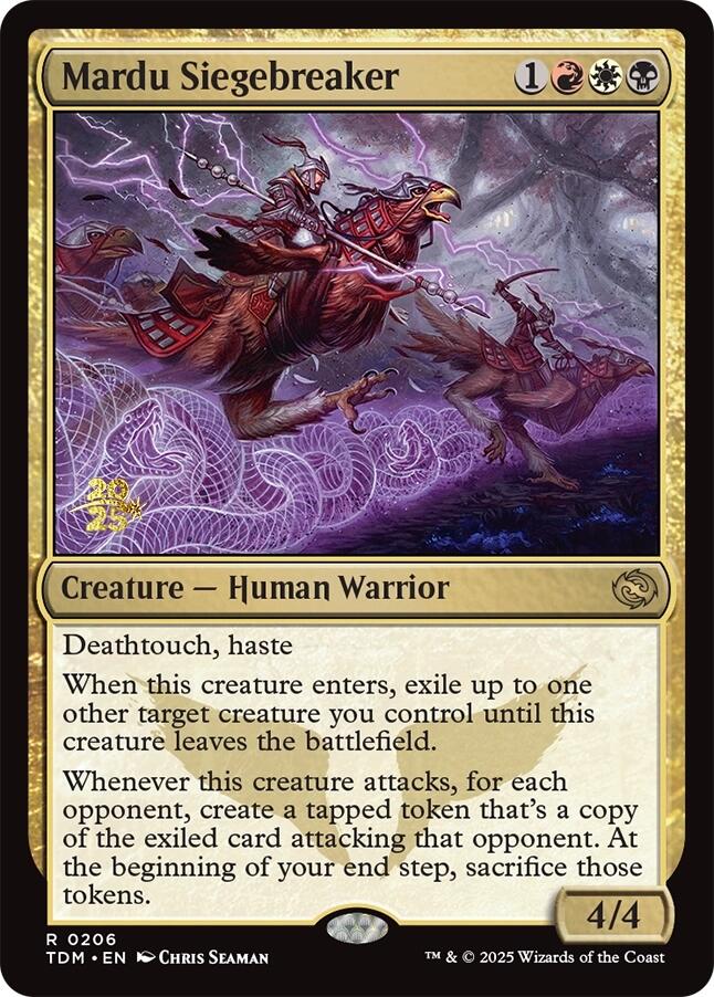 Mardu Siegebreaker [Tarkir: Dragonstorm Prerelease Promos] | Black Swamp Games