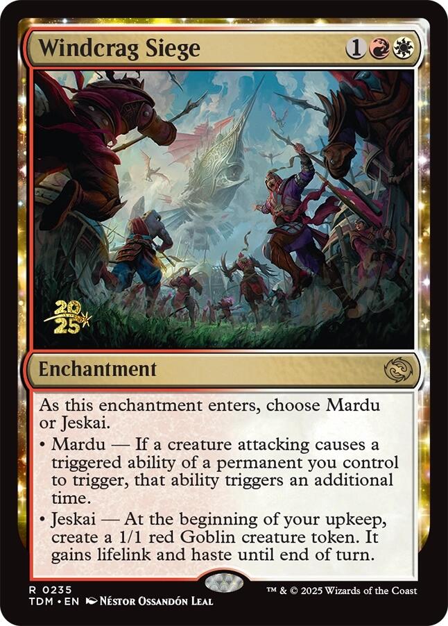 Windcrag Siege [Tarkir: Dragonstorm Prerelease Promos] | Black Swamp Games
