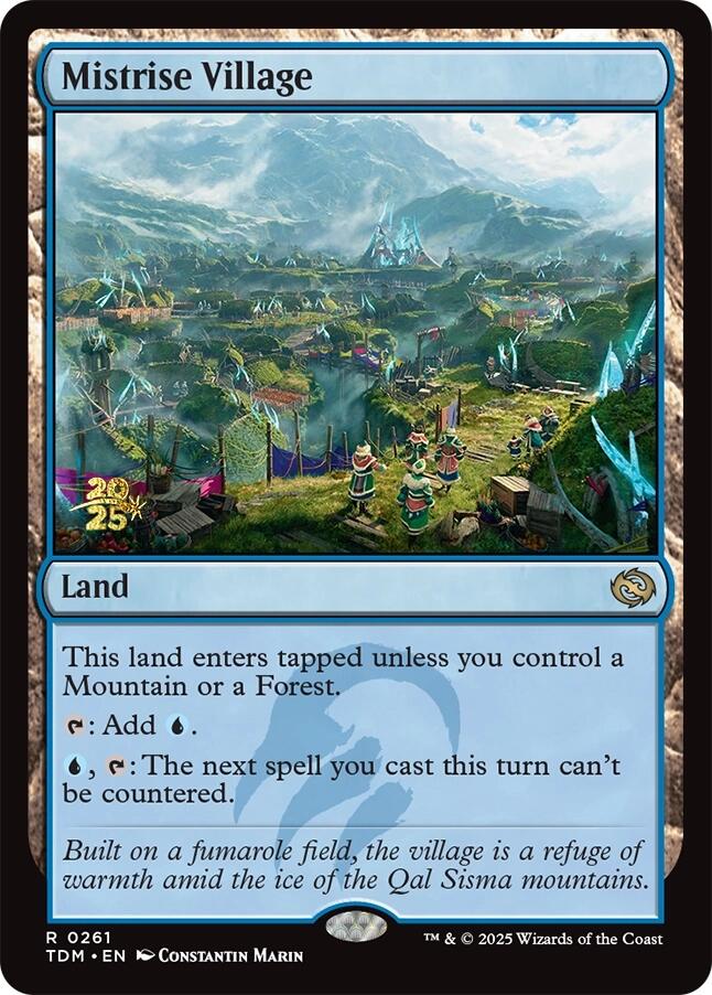 Mistrise Village [Tarkir: Dragonstorm Prerelease Promos] | Black Swamp Games