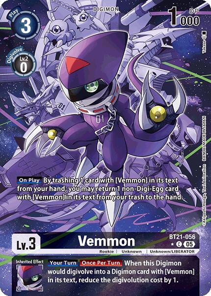 Vemmon [BT21-056] (Alternate Art) [World Convergence] | Black Swamp Games