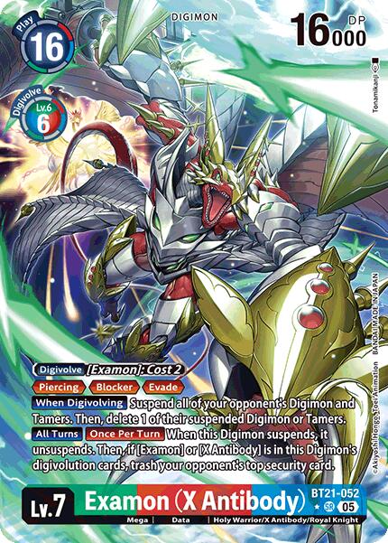 Examon [BT21-052] (X Antibody) (Alternate Art) [World Convergence] | Black Swamp Games
