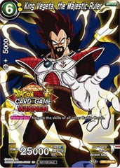 King Vegeta, the Majestic Ruler (Winner Stamped) (DB1-066) [Tournament Promotion Cards] | Black Swamp Games