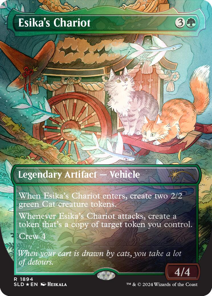 Esika's Chariot (Rainbow Foil) [Secret Lair Drop Series] | Black Swamp Games