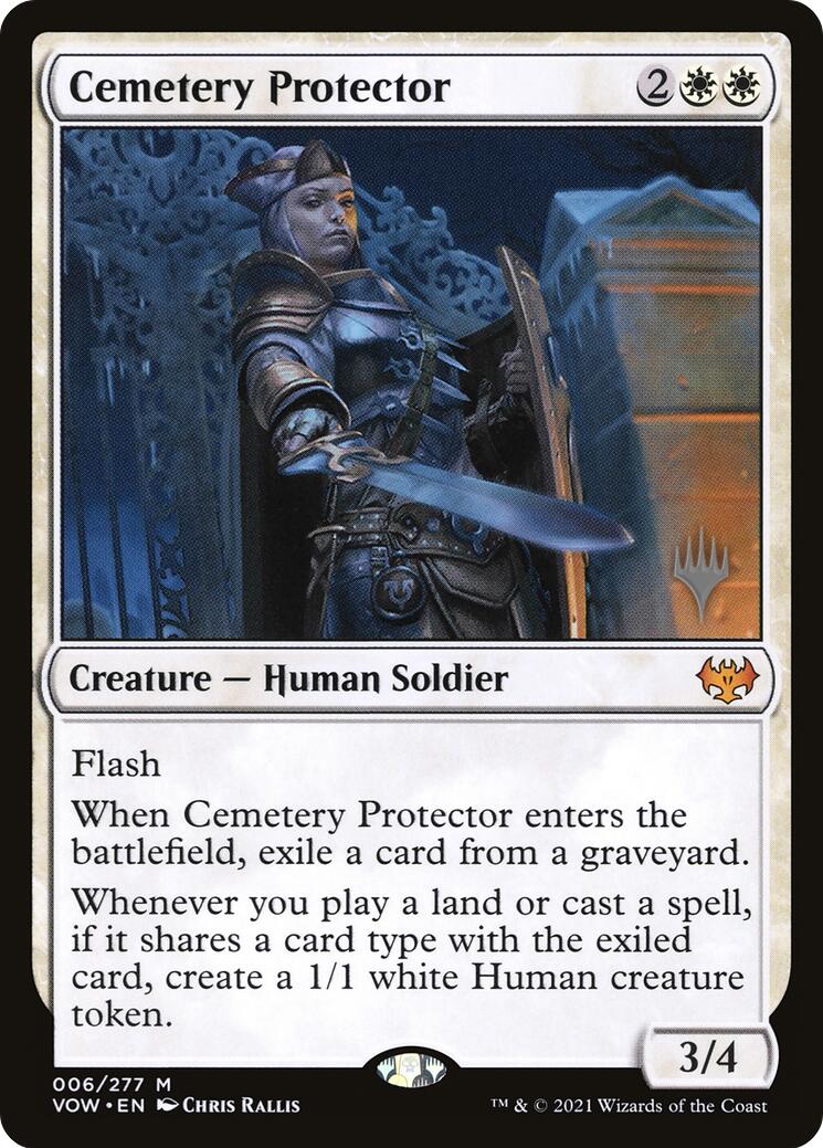 Cemetery Protector [Aetherdrift Promos] | Black Swamp Games