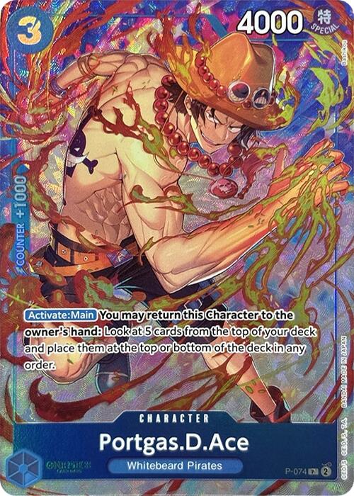 Portgas.D.Ace (Premium Card Collection -Best Selection Vol. 3-) [One Piece Promotion Cards] | Black Swamp Games