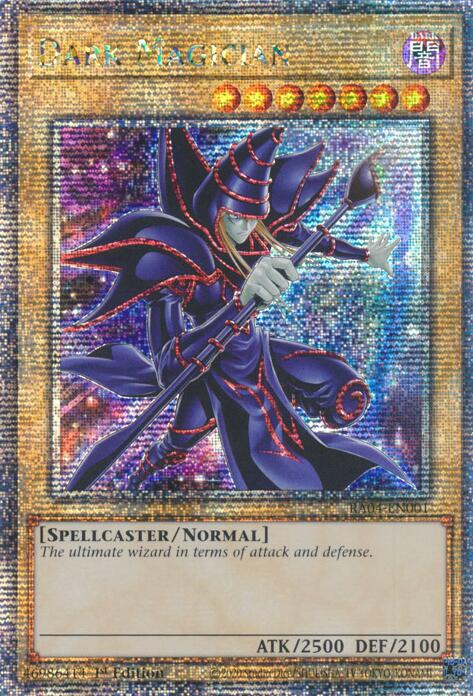 Dark Magician (New Art) [RA04-EN001] Quarter Century Secret Rare | Black Swamp Games