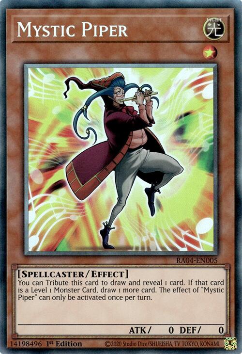 Mystic Piper [RA04-EN005] Prismatic Collector's Rare | Black Swamp Games