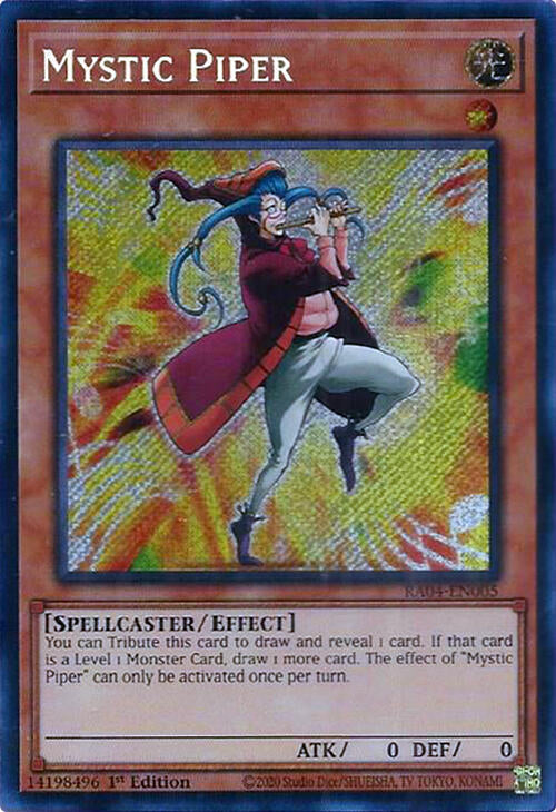 Mystic Piper [RA04-EN005] Secret Rare | Black Swamp Games