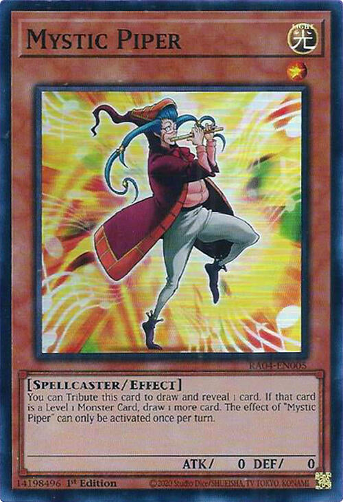 Mystic Piper [RA04-EN005] Super Rare | Black Swamp Games