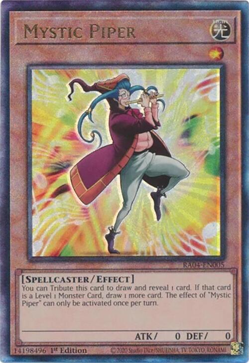 Mystic Piper [RA04-EN005] Prismatic Ultimate Rare | Black Swamp Games
