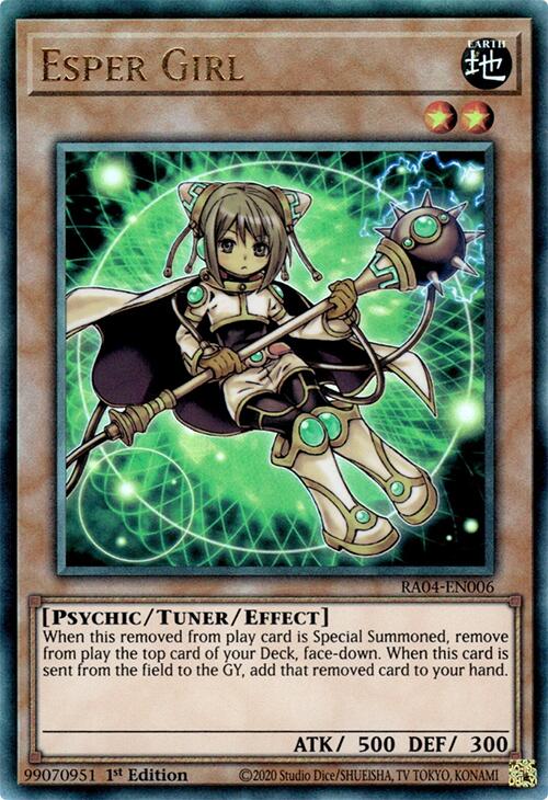 Esper Girl [RA04-EN006] Prismatic Ultimate Rare | Black Swamp Games