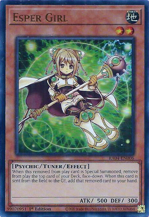 Esper Girl [RA04-EN006] Ultra Rare | Black Swamp Games