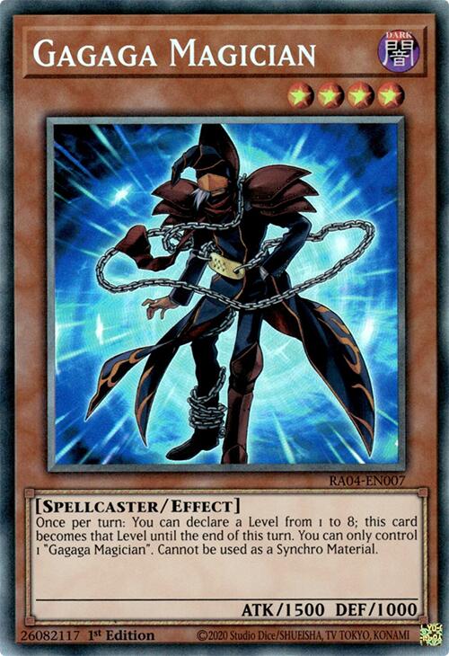 Gagaga Magician [RA04-EN007] Prismatic Collector's Rare | Black Swamp Games