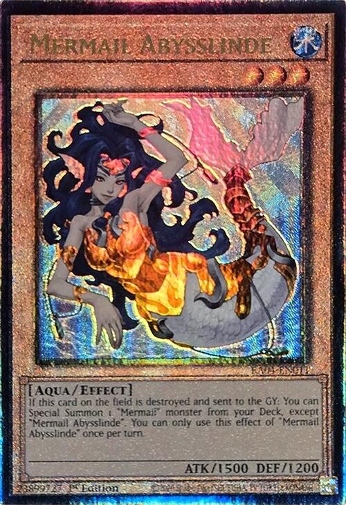 Mermail Abysslinde [RA04-EN011] Prismatic Ultimate Rare | Black Swamp Games