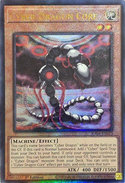 Cyber Dragon Core [RA04-EN013] Prismatic Ultimate Rare | Black Swamp Games